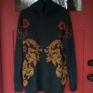 H&M oversized turtleneck sweater